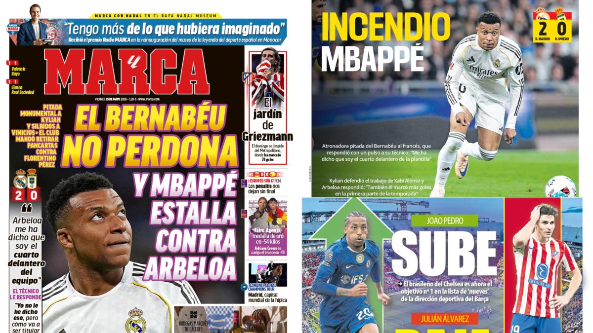 Las portadas del día