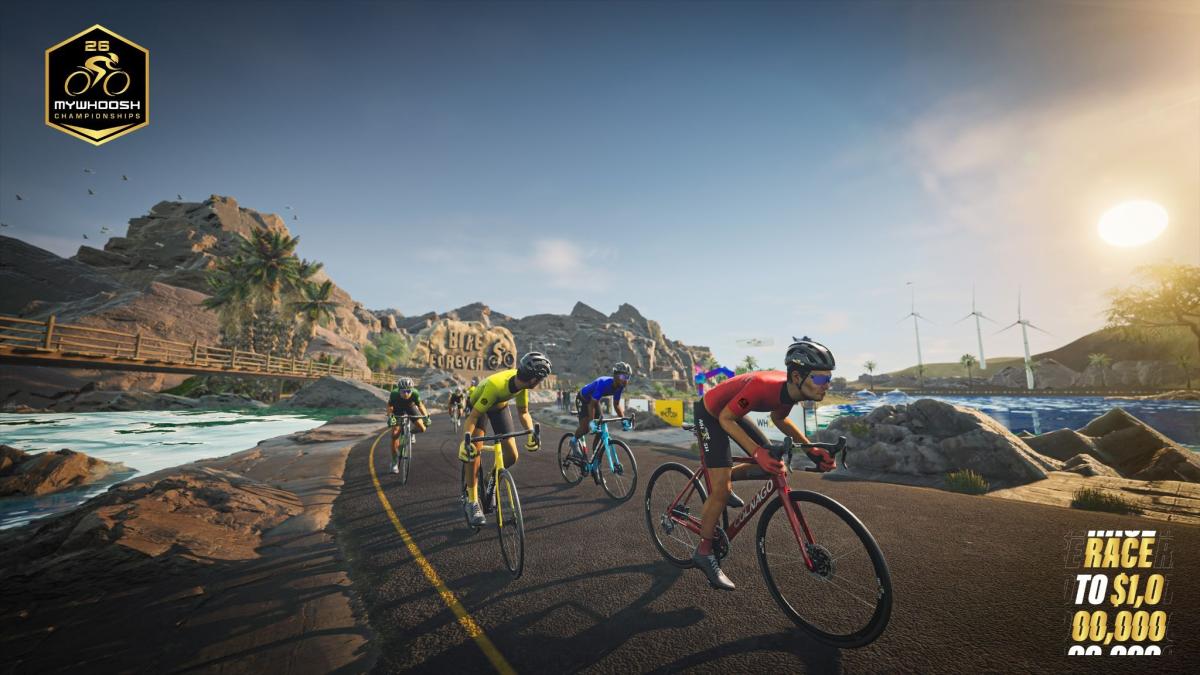 Noticia Ciclismo: MyWhoosh reparte un millón de dólares en su Tour virtual de siete etapas para 2026 - joseluispolo.es
