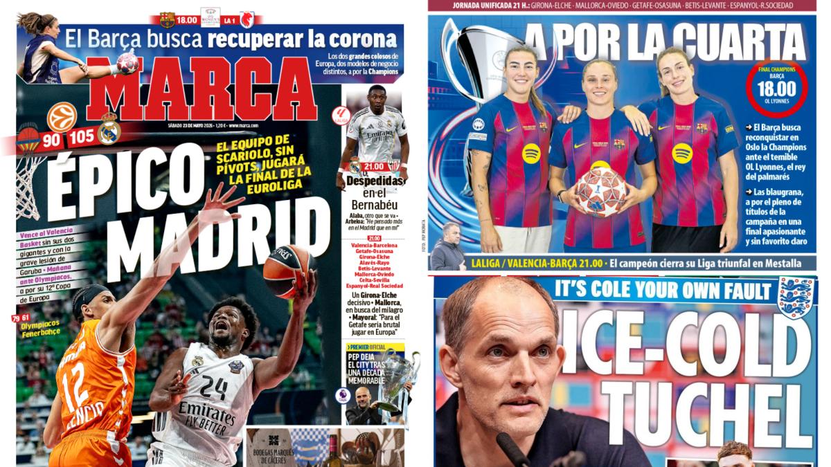 Las portadas del día
