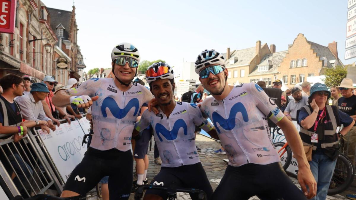 Noticia Ciclismo: Natnael Tesfatsion, victoria en Dunkerque y alegría para un Movistar que se pone a '10' - joseluispolo.es