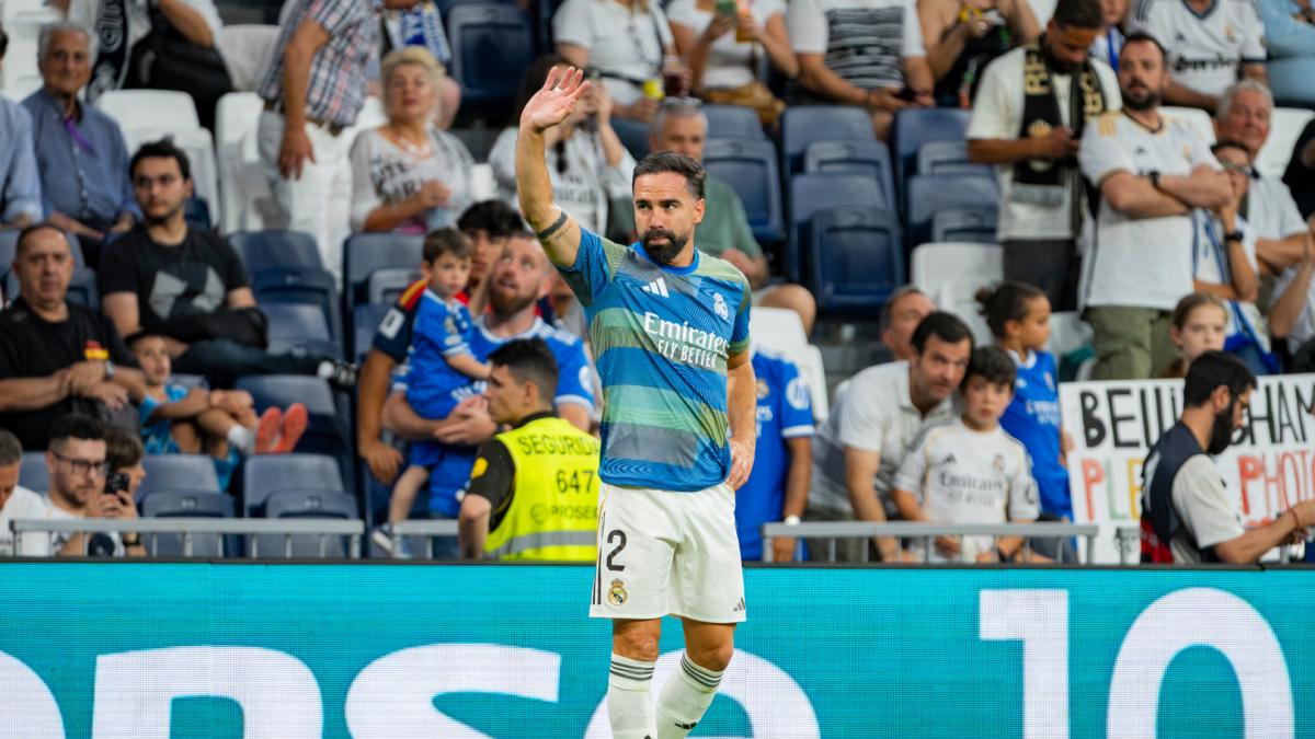 Vibra el Bernabéu con Dani Carvajal