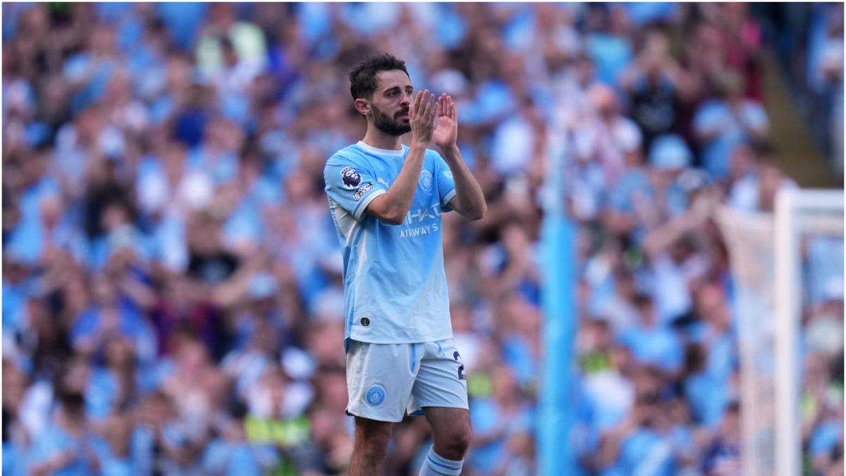Bernardo Silva se despide del City... y hace llorar al mismísimo Pep
