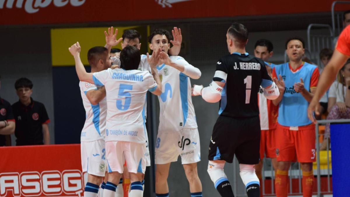 Movistar Inter gana el 'clásico' de los 'playoffs' de cuartos a Jimbee Cartagena
