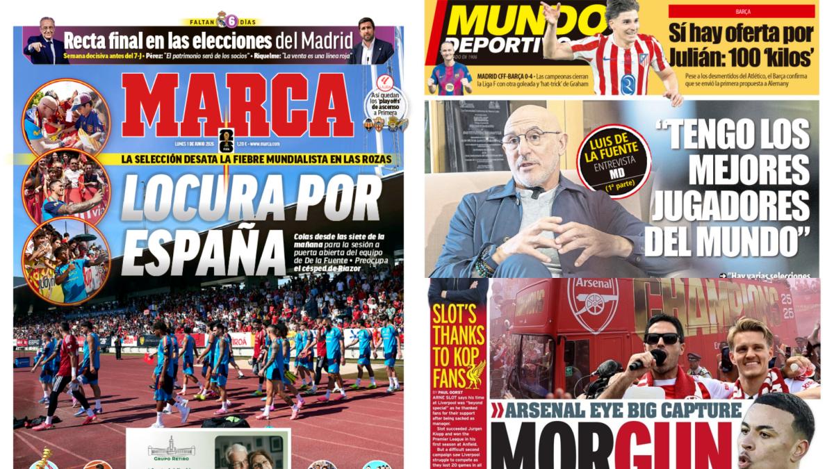 Las portadas del día