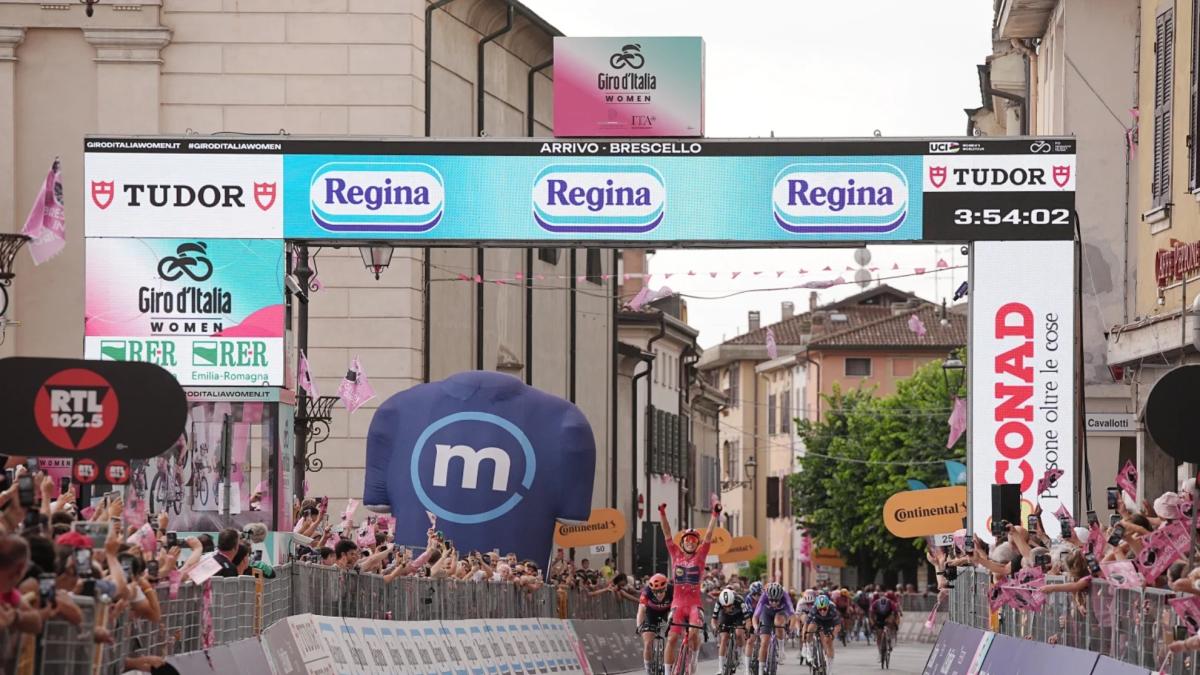 Noticia Ciclismo: Elisa Balsamo se impone al sprint y Van der Breggen conserva el rosa en el Giro Women - joseluispolo.es