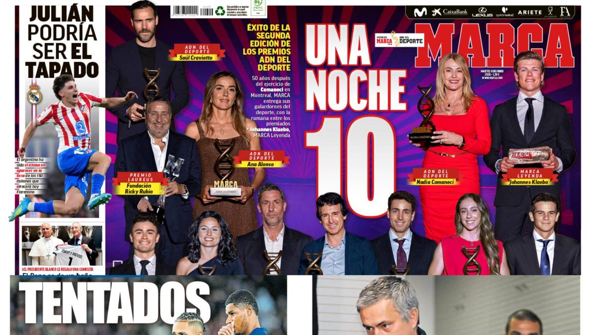 Las portadas del día
