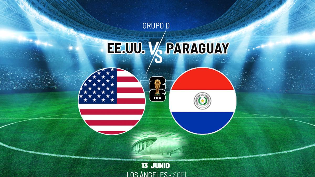 Pronóstico del EE.UU. - Paraguay en el Mundial: probabilidades, favorito y quién ganará el partido según el modelo MARCA