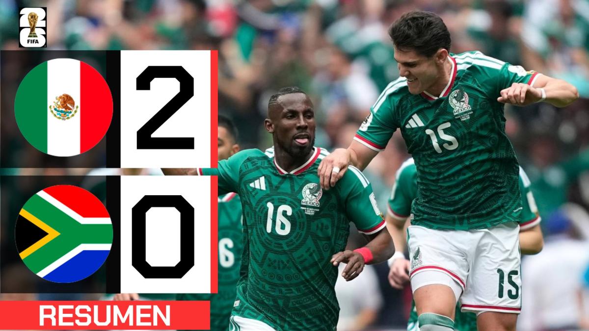 México 2-0 Sudáfrica | Resumen Mundial 2026