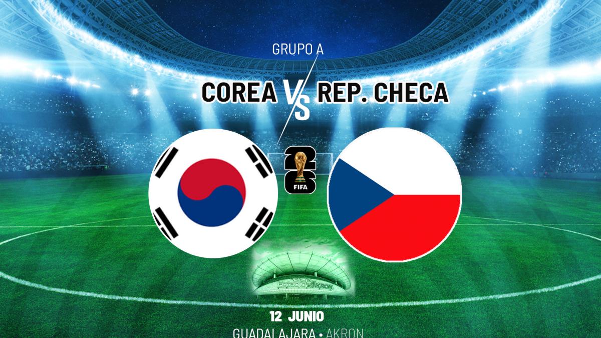 Corea del Sur - República Checa en directo | Segundo partido del Mundial 2026&hellip;
