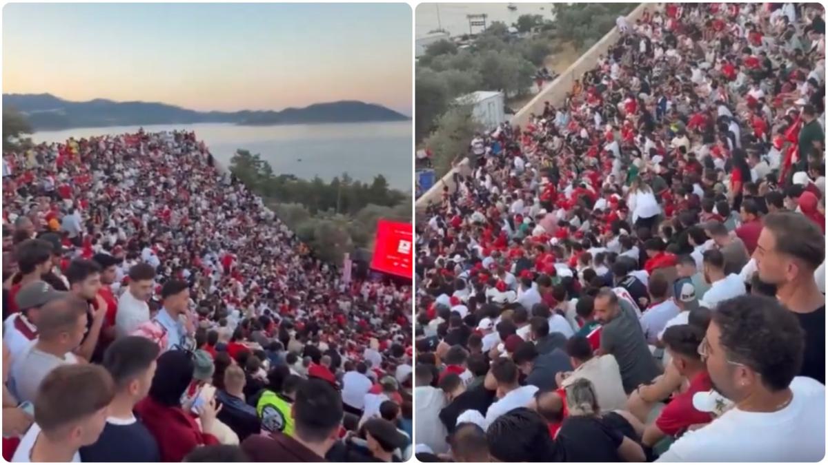 Turquía no duerme: la impresionante imagen de una Fan Zone abarrotada a las 6&hellip;
