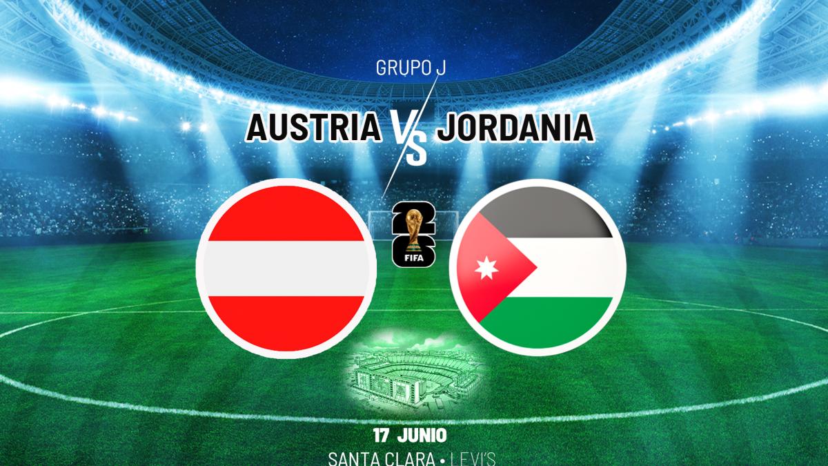 Alineaciones probables del Austria - Jordania del Mundial 2026