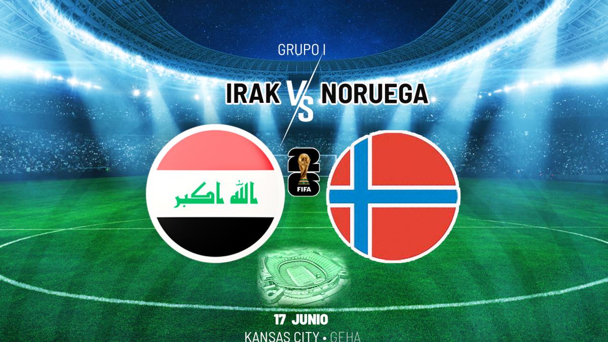 Irak - Noruega en directo