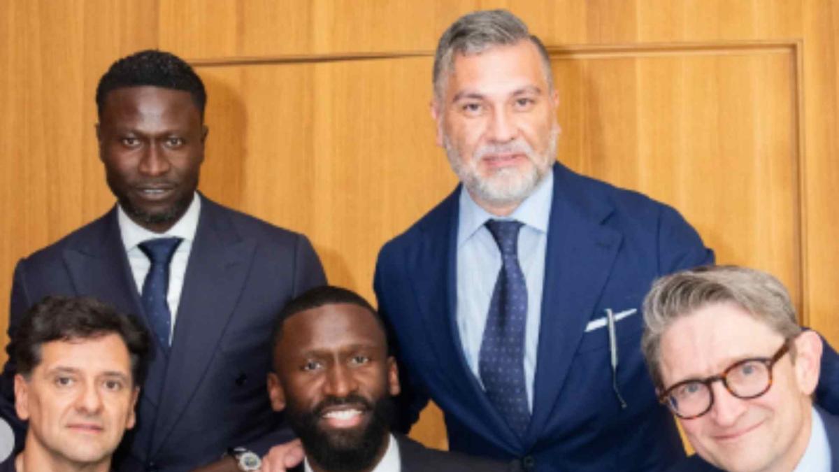 ¿Quién es quién en la foto de la renovación de Rüdiger?
