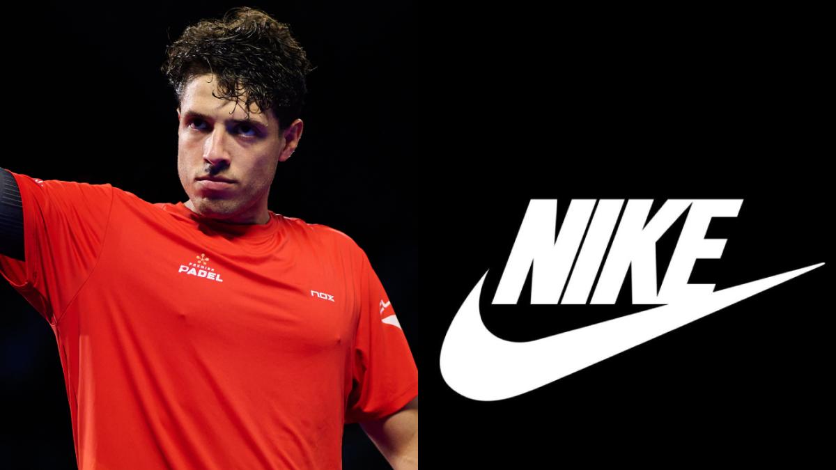 Nike planea irrupción en el pádel con Agustín Tapia como figura