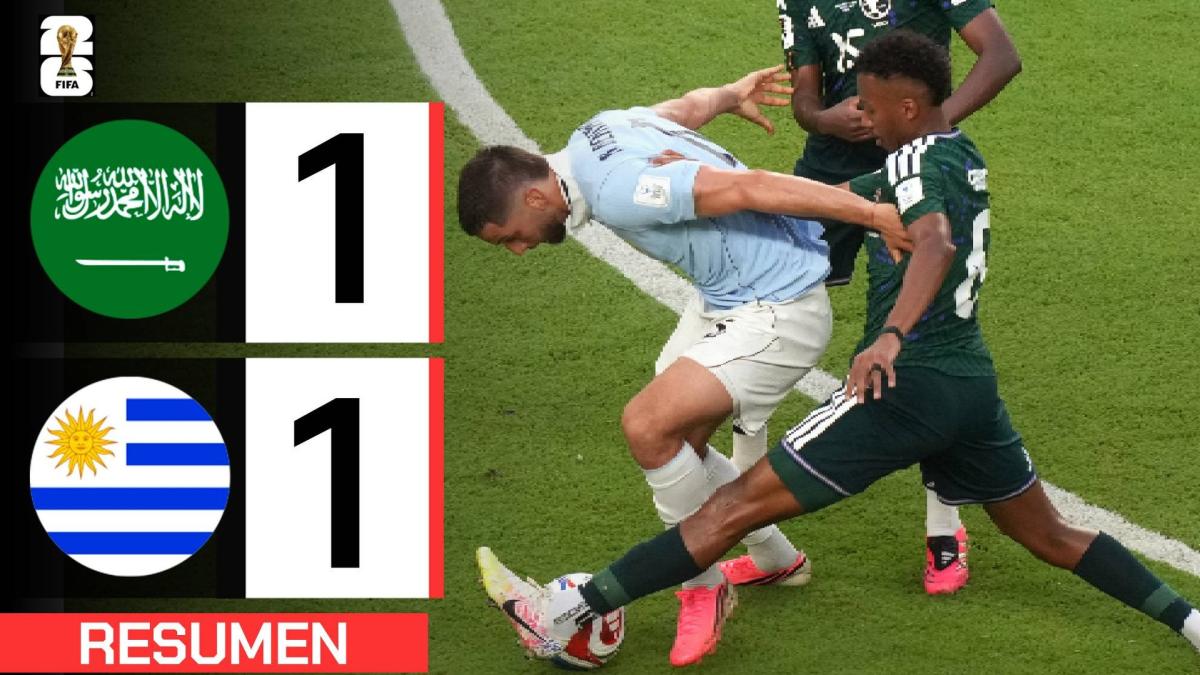 Arabia Saudí 1-1 Uruguay | Resumen Mundial 2026