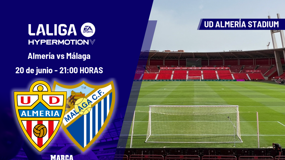 A qué hora es el Almería - Málaga: horario, dónde ver hoy en TV&hellip;