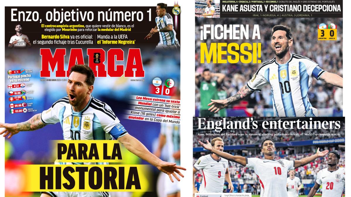 Las portadas del día