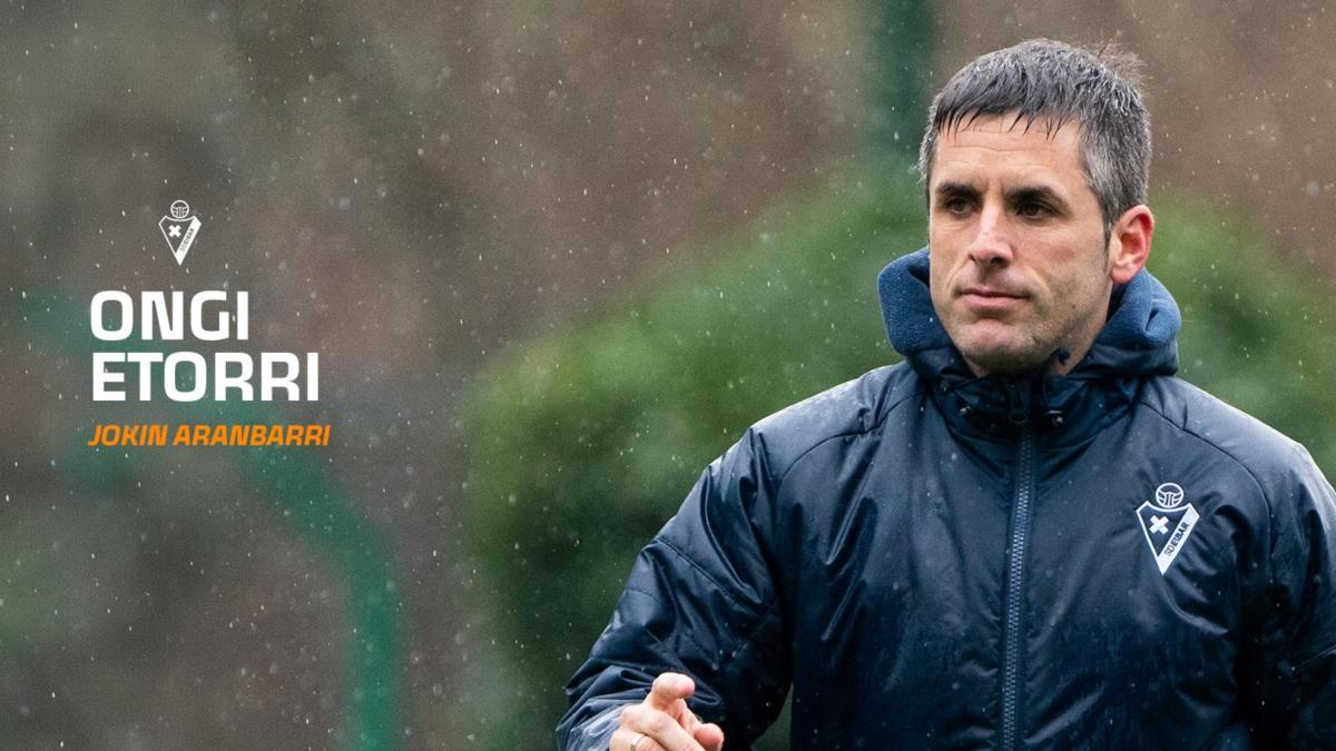 Jokin Aranbarri, nuevo entrenador del Eibar