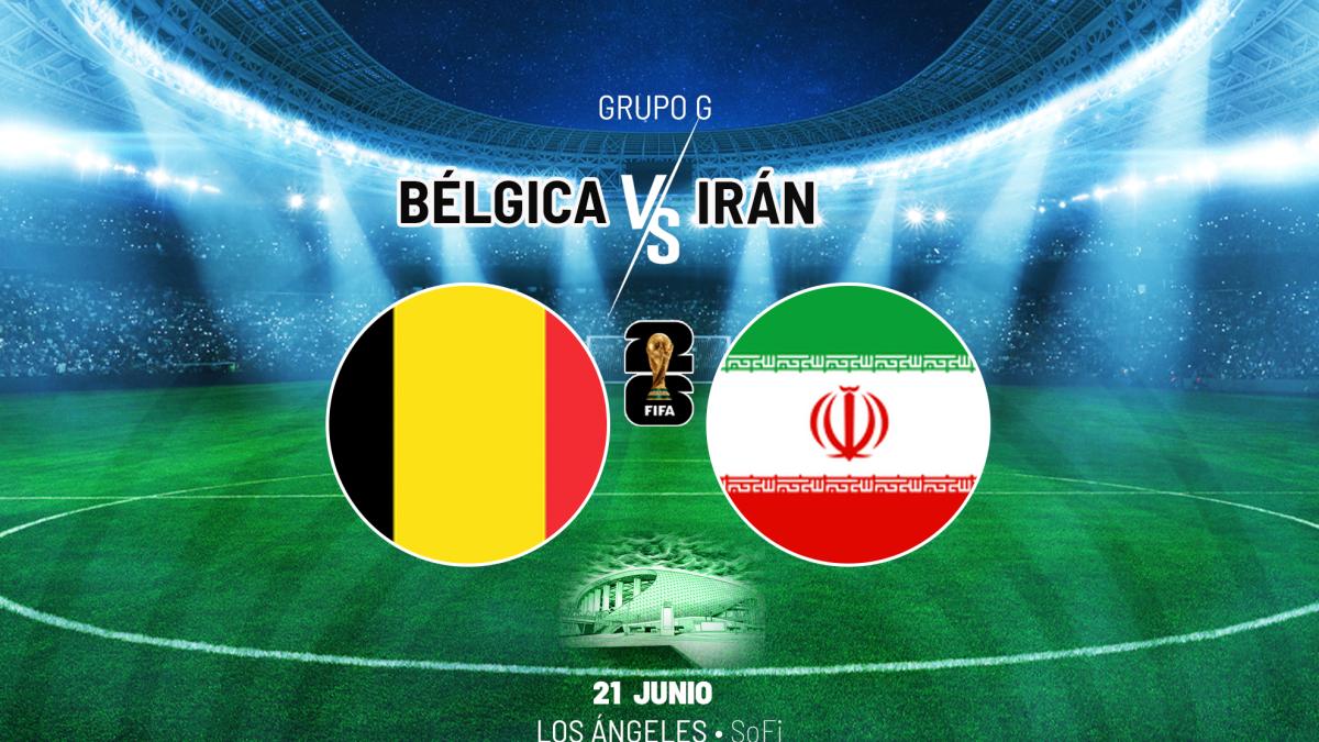 Bélgica - Irán en directo hoy | Última hora del Mundial en vivo