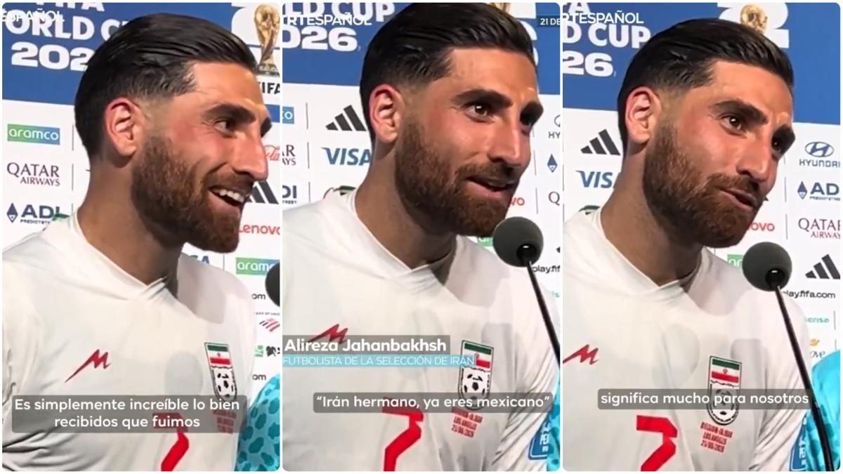 Alireza Jahanbakhsh deja emotivo mensaje a México