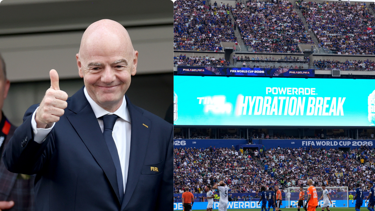 Infantino defiende las pausas de hidratación: "La razón principal es el calor...no hay ingresos adicionales para la FIFA"