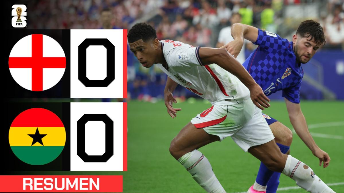 Inglaterra 0-0 Ghana | Resumen Mundial 2026