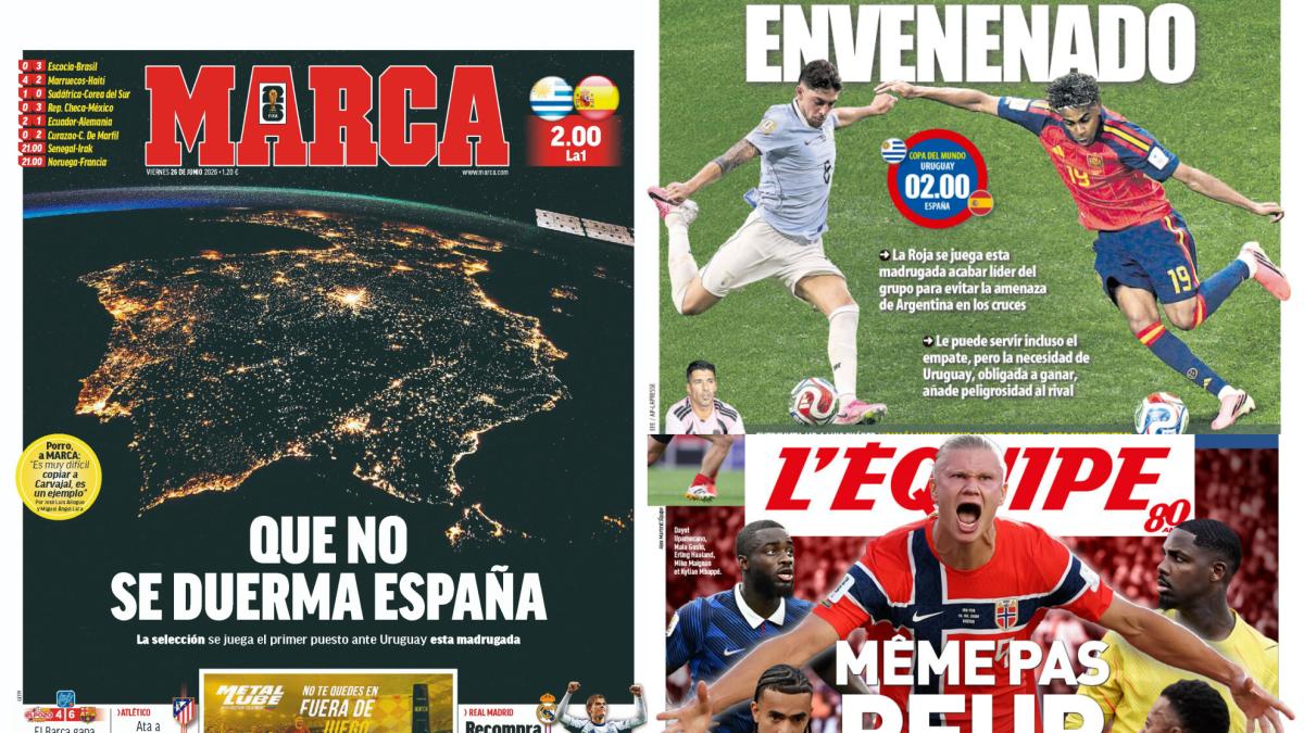 Las portadas del día