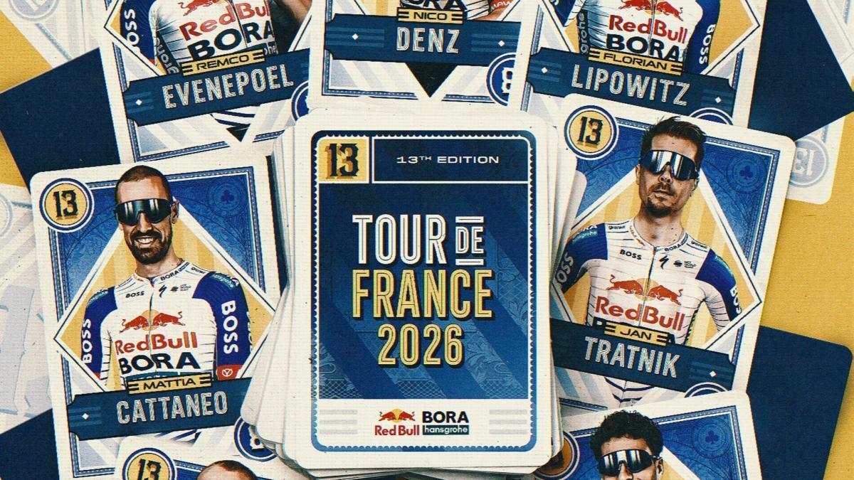 Incógnita despejada: Red Bull-BORA confirma su ‘ocho’ para el Tour con Evenepoel y Lipowitz de líderes