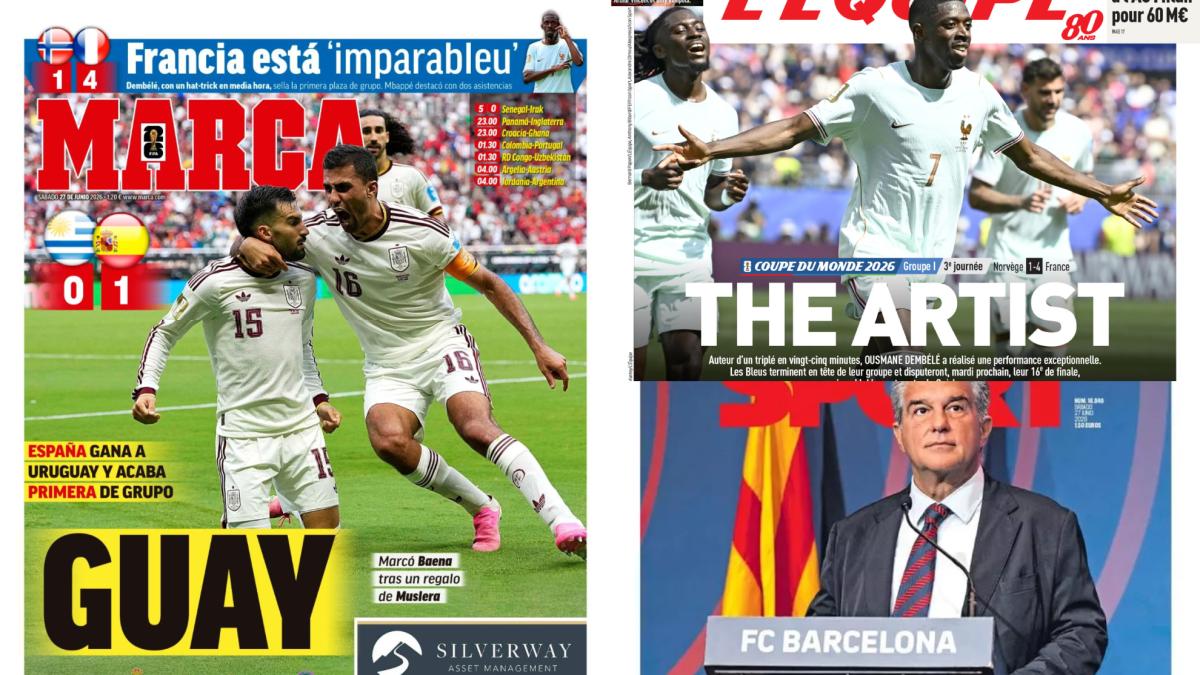 Las portadas del día