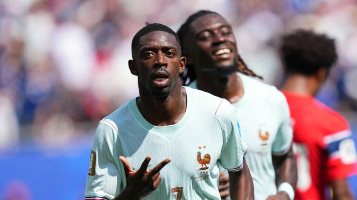 Francia recupera al soldado Dembélé