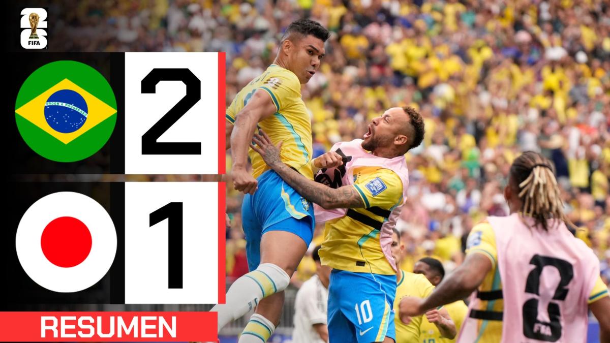 Brasil 2-1 Japón | Resumen Mundial 2026