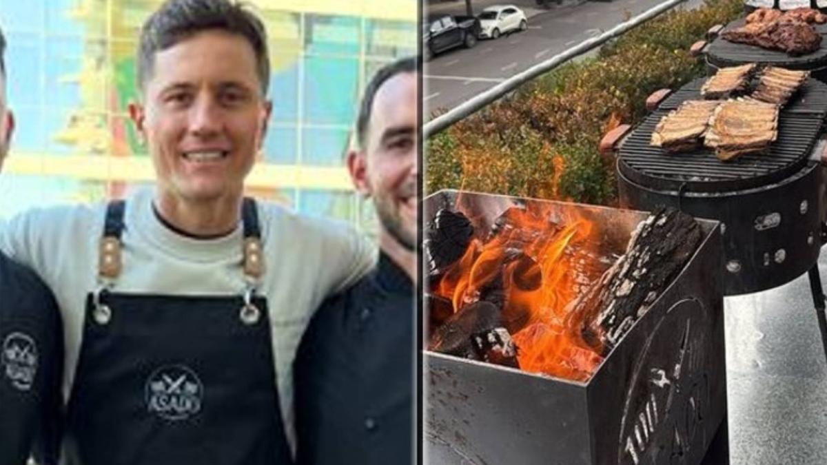 Ander Herrera se despide de Argentina y Boca Juniors con un asado balconero