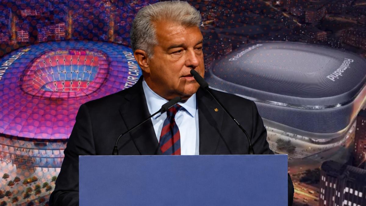 Laporta abre la 'guerra' de los estadios: "Será el mejor del sur de Europa"
