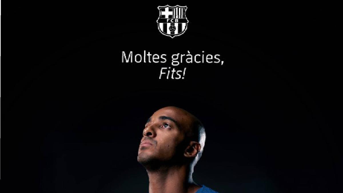 Fits y el F. C. Barcelona separan sus caminos de mutuo acuerdo