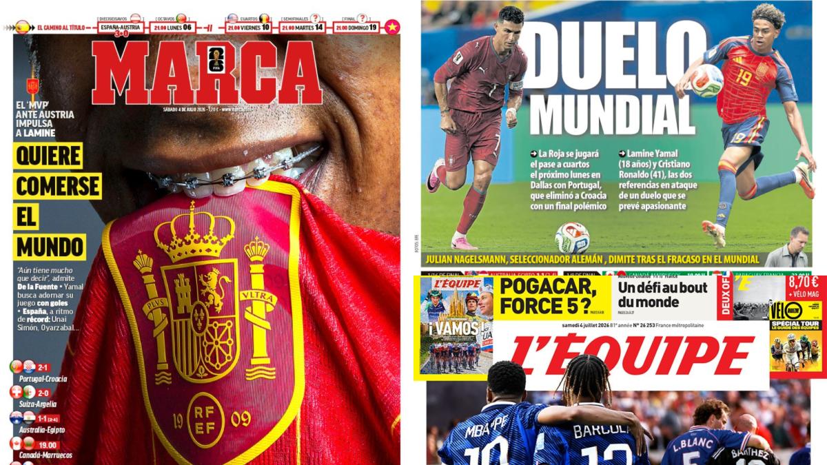 Las portadas del día