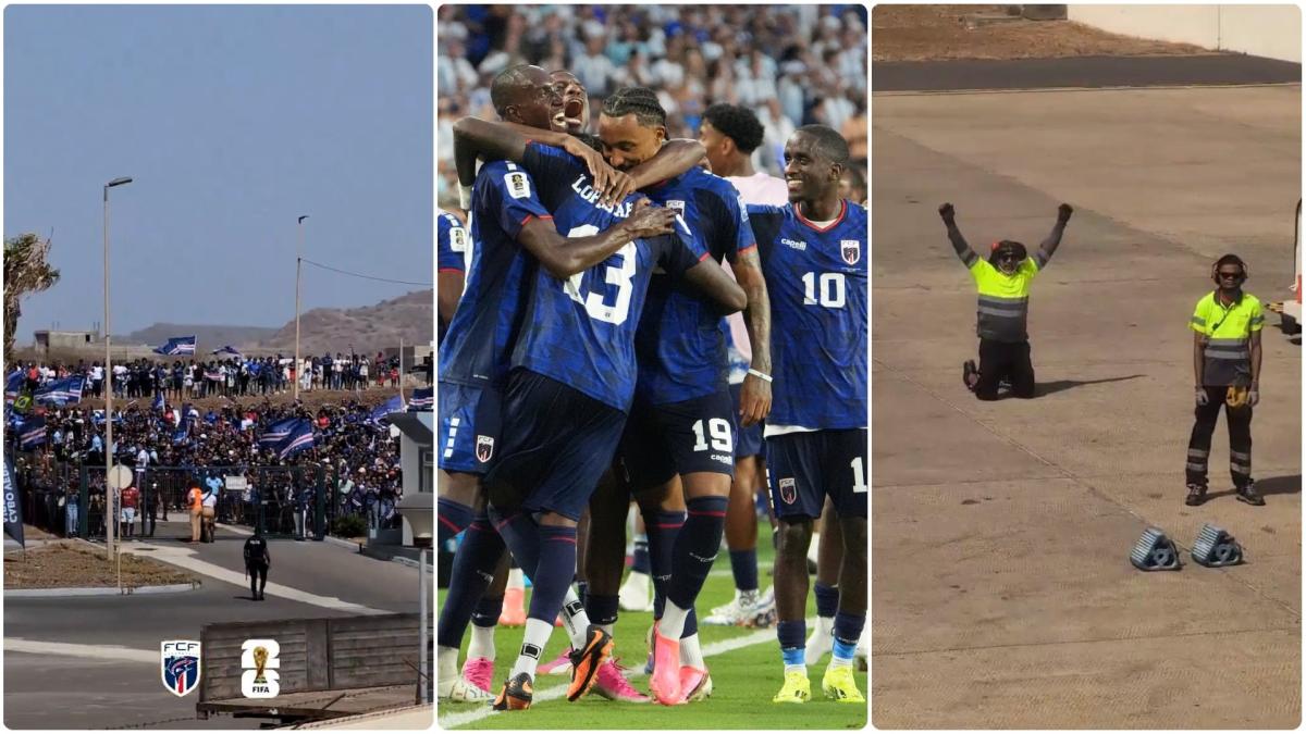 Cabo Verde cae ante Argentina... pero su país los recibe como campeones