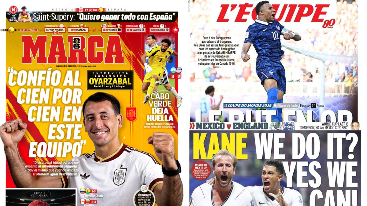 Las portadas del día