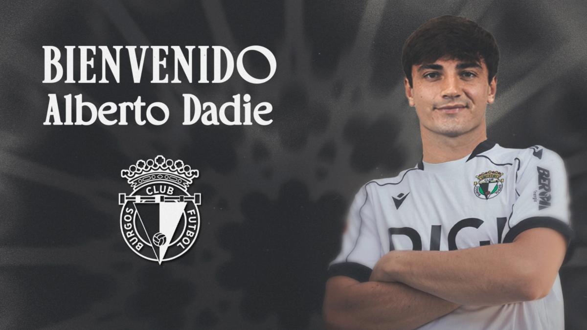 Alberto Dadie, juventud y profundidad para el lateral derecho del Burgos