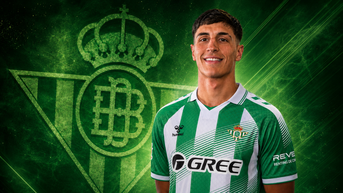 Facundo Bernal, nuevo jugador del Betis hasta 2031