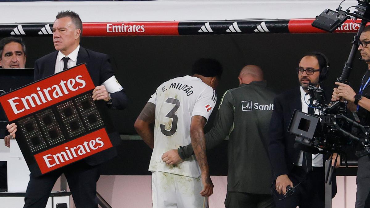 El doloroso dato de Militao