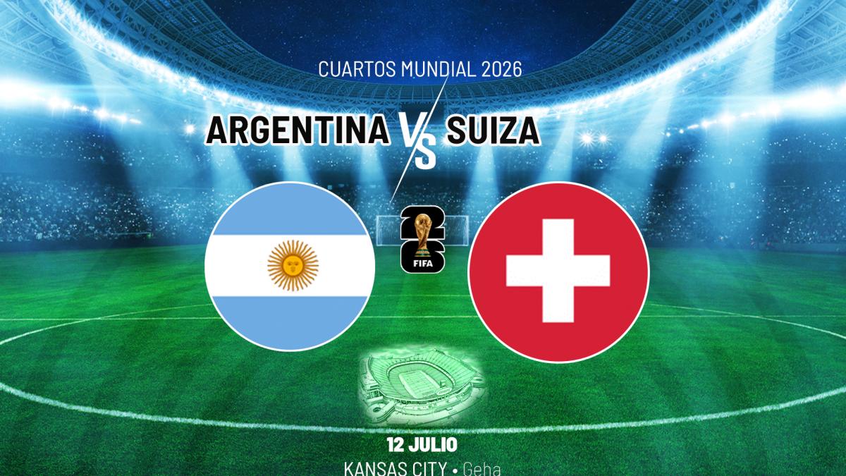Argentina - Suiza: Argentina busca alargar el sueño del bicampeonato
