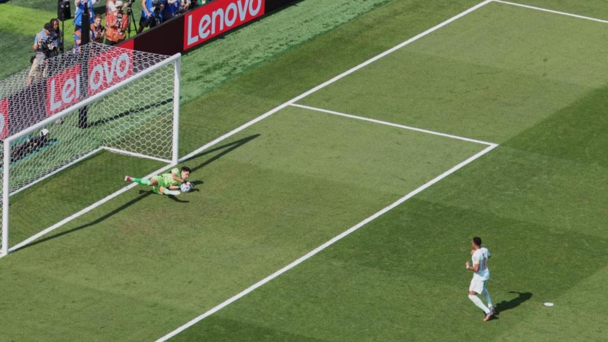 A Mbappé le tocó sufrir al mayor parapenaltis del Mundial