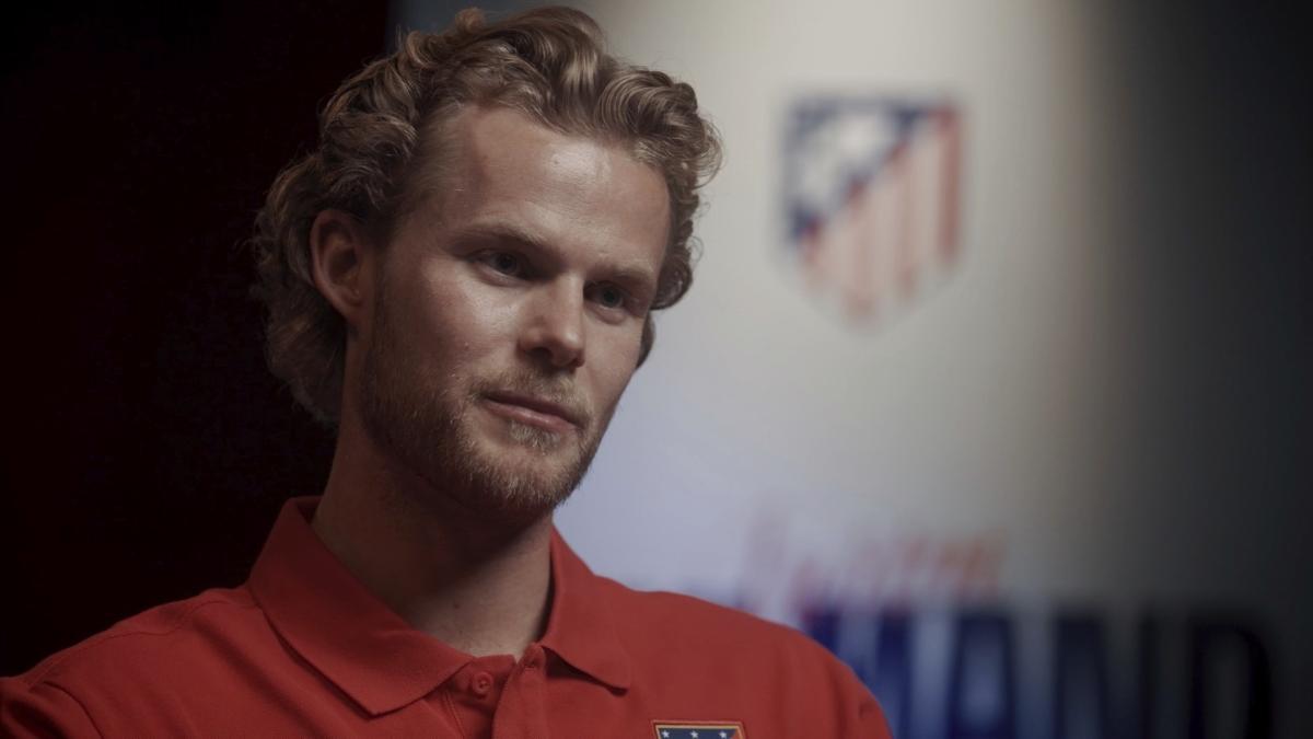 Presentación de Morten Hjulmand con el Atlético de Madrid, en directo hoy