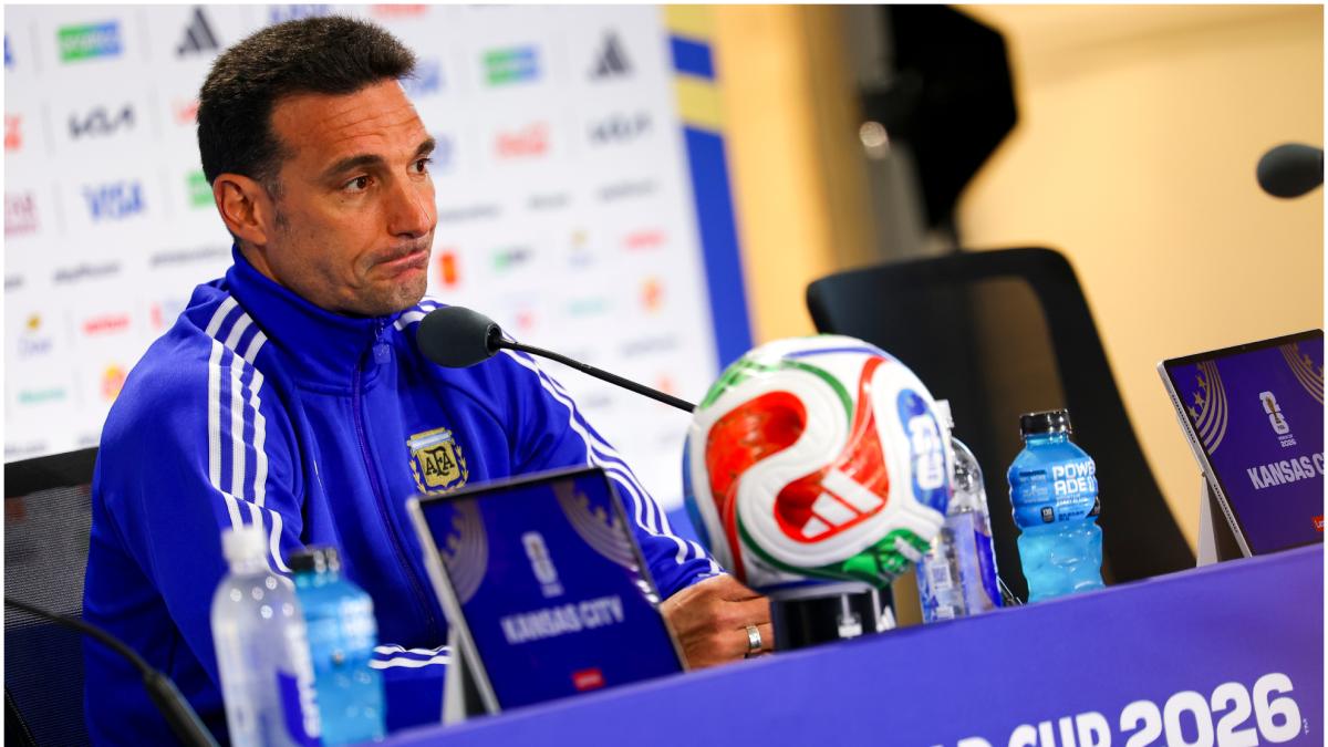 Scaloni: "Me parece una locura decir que esto es más que un partido de&hellip;