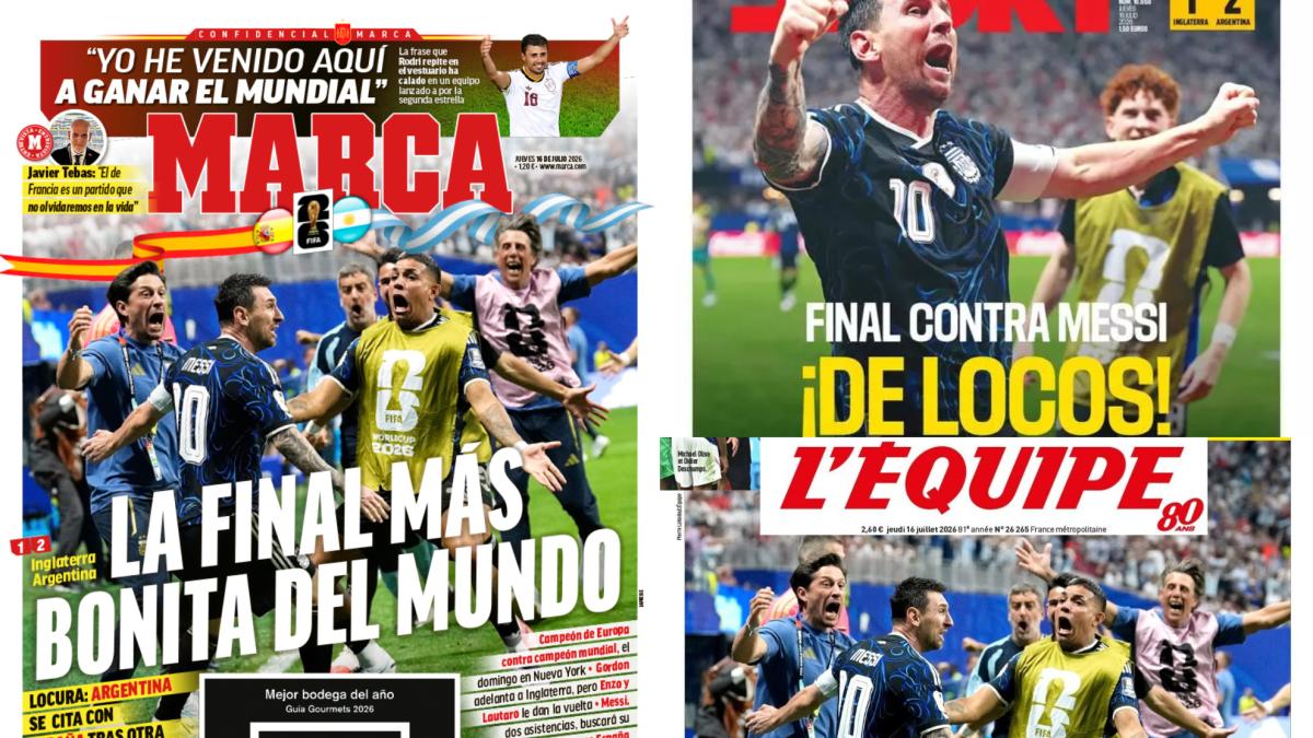 Las portadas del día
