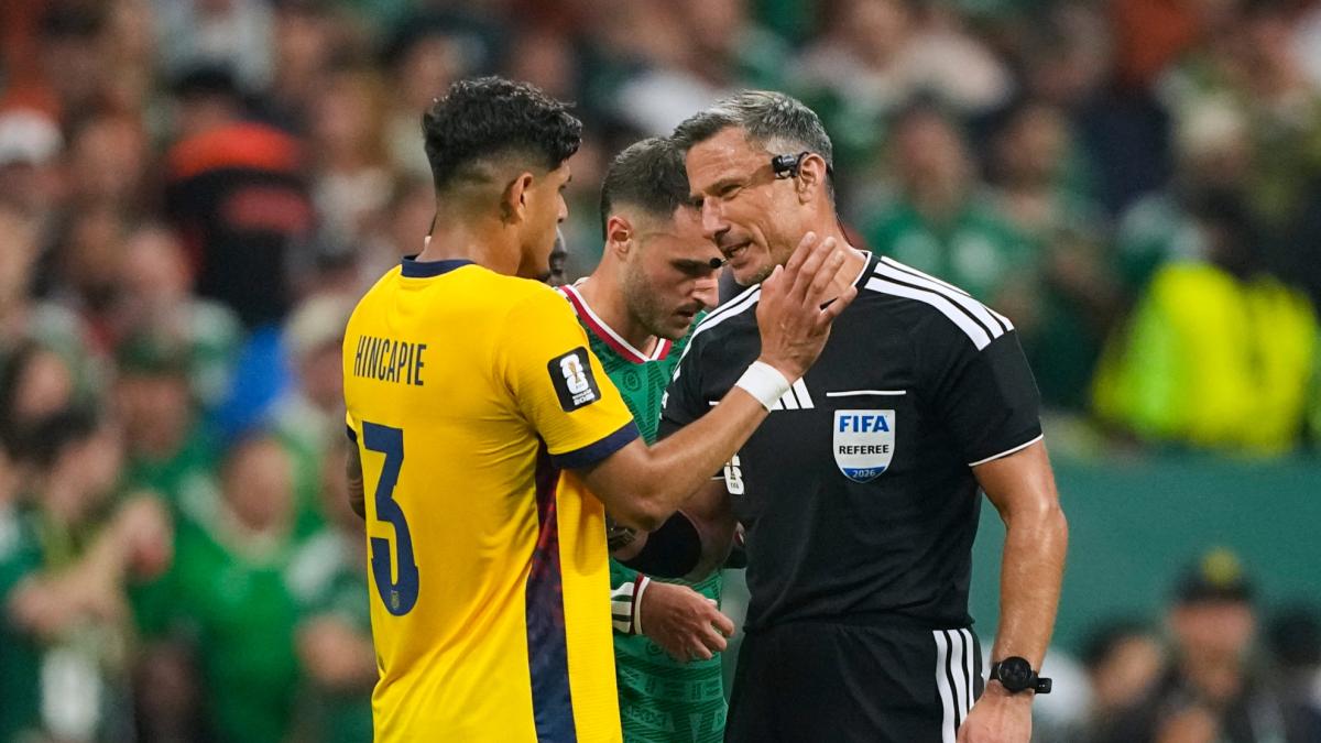Vincic, el árbitro de la roja a Hincapié por la 'ley Vinicius', pita la&hellip;