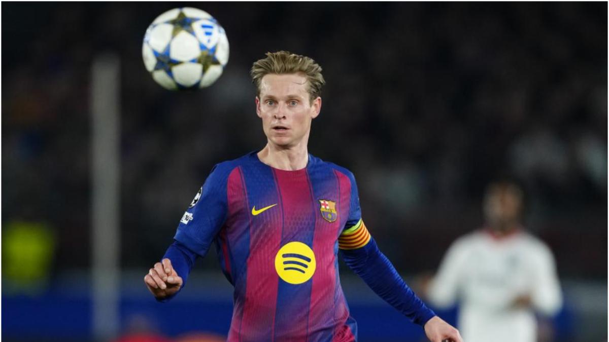 Frenkie de Jong se rompe el ligamento lateral interno de la rodilla y será baja varias semanas con el Barcelona