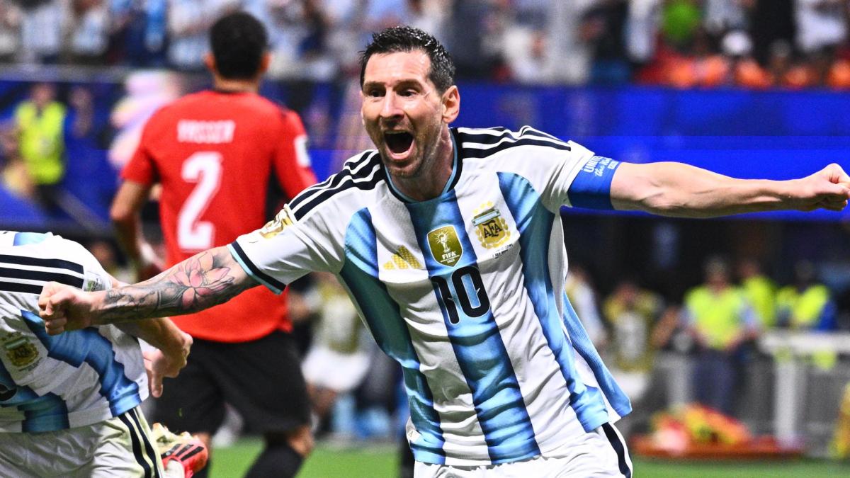 Los 19 goles de Argentina antes de llegar a la final