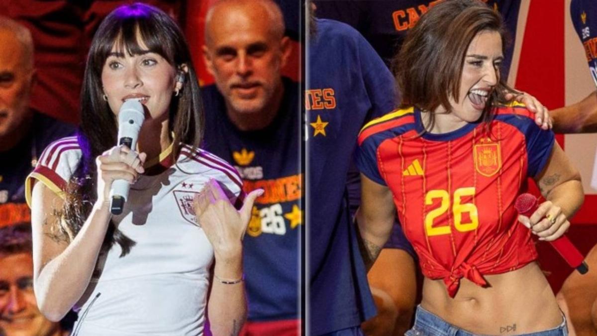Aitana fue la "superestrella" de la fiesta de España junto a Lola índigo y&hellip;
