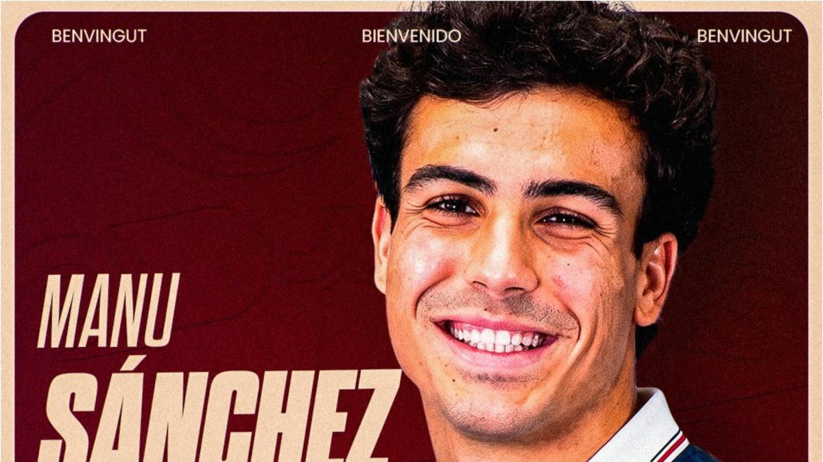 Manu Sánchez amplía su cesión al Levante hasta 2027: el lateral madrileño regresa a Orriols